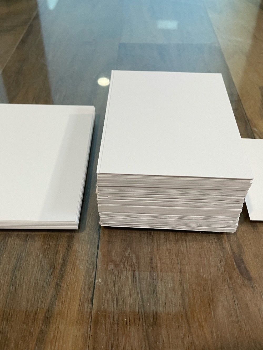 Mixed Set of Heavy Cardstock, 3 Different Sizes